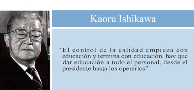 Kaoru Ishikawa-Diagrama causa-efecto