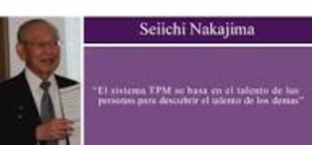 Seiichi Nakajima-Sistema de Mantenimiento Productivo Total