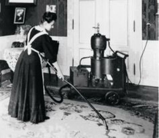 Vacuum cleaner was invented