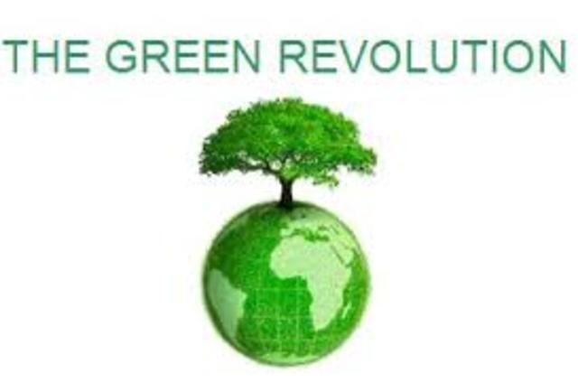 Green Revolution - intensive technological agriculture
