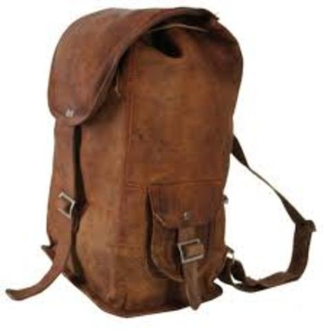 earlier back pack design