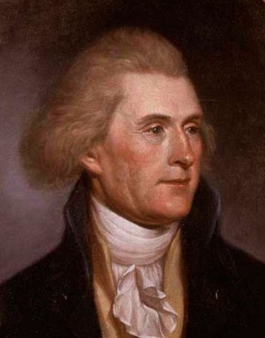 Thomas Jefferson elected