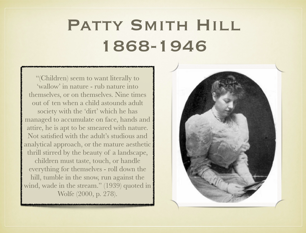 The National Committee on Nursery Schools is Founded By Patty Smith Hill