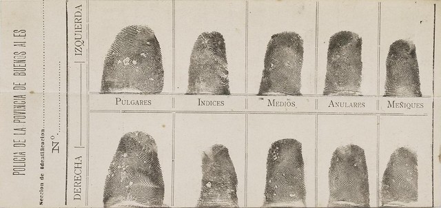 First fingerprint prisoner ID used