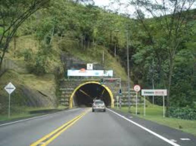 Túneles vía Villavicencio