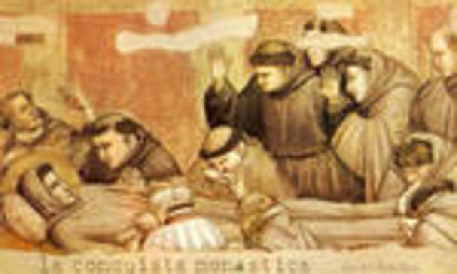 Los monjes se convierte en enfermeros.