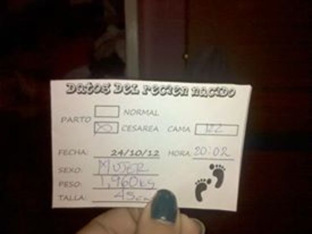 Mi segundo regalito, mi princesa!