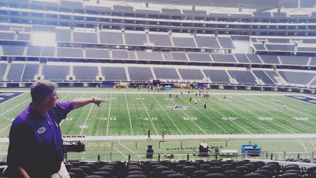Inside Dallas Cowboy Stadium