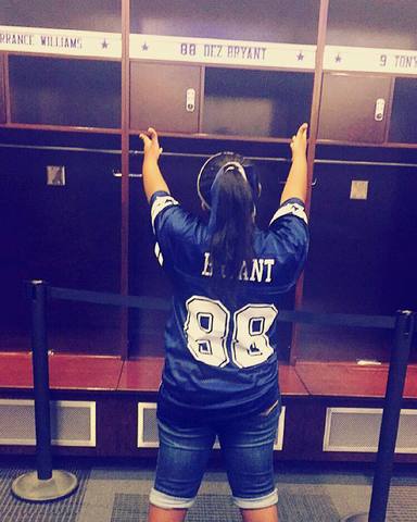 At Dez Bryant's Locker