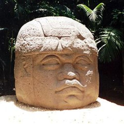 The Olmec Colossal Heads are Built