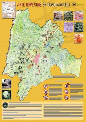 Arte rupestre en Cundinamarca (Colombia)