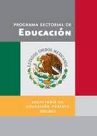 PROSEDU Programa Sectorial de Educación
