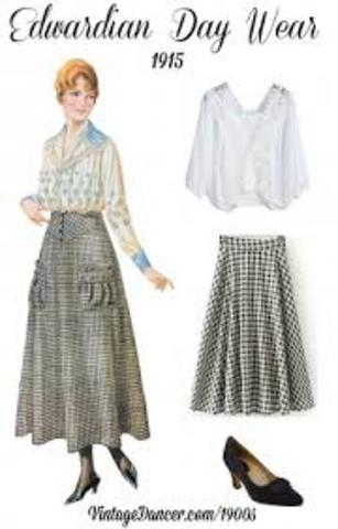 Skirts get slimmer, pants get longer