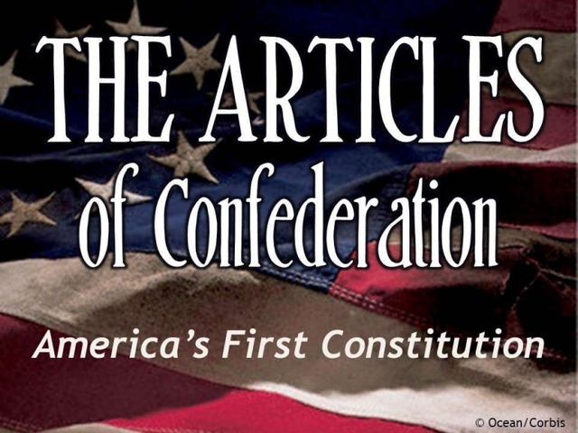 Articles of Confederation