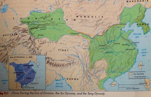 Tang China Gains Control of the Turkish Borderlands