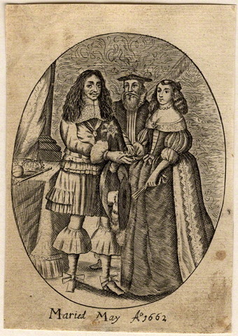 Marriage of Charles II to Catherine of Braganza