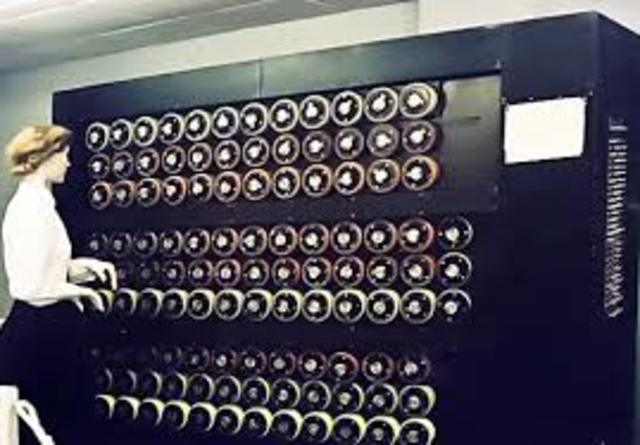 The first Bombe is completed