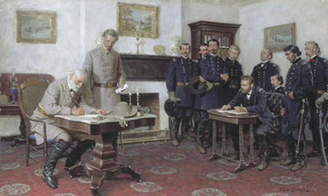 Confederates Surrender Appomattox