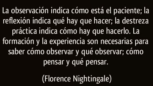 Madre de la enfermería (octubre 6, 1910)