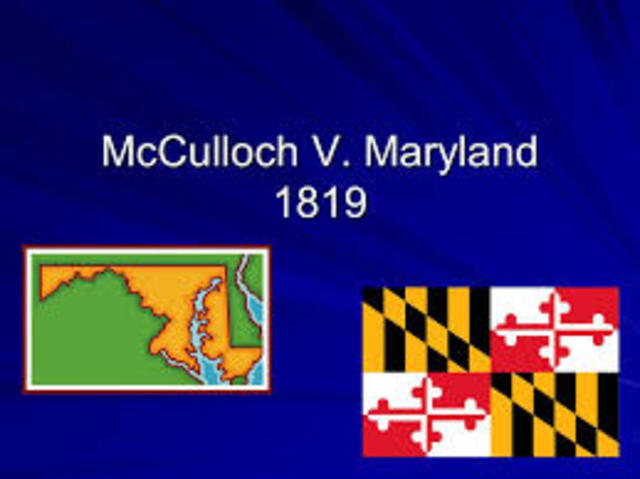 McCulloch v. Maryland.
