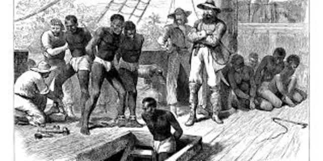 BAN ON SLAVE TRADE
