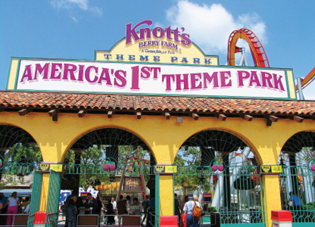 First time going to knotts berry farm