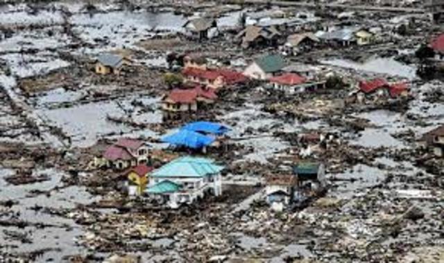 Tsunami of Sumatra, Indonesia