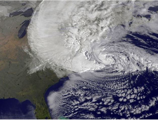 Hurricane Sandy: Eastern Seaboard of the United States