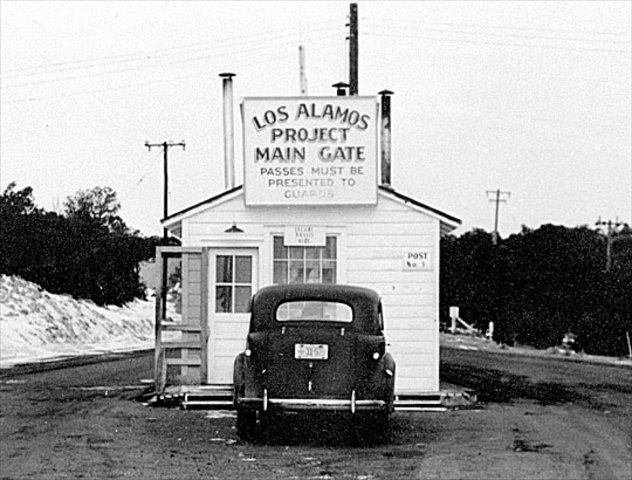 Groves selects Los Alamos, New Mexico, as site for separate scientific laboratory to design an atomic bomb.