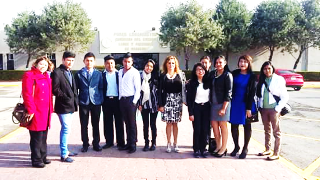 Visita a la cámara de diputados