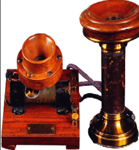 Invención de teléfono