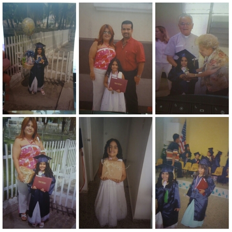 My kindergarten graduation