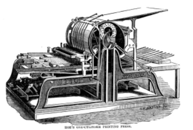 Steam Powered Printing Press