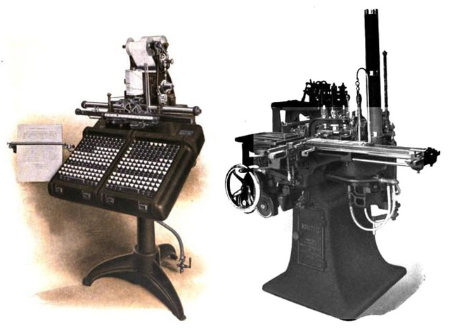 Monotip and Linotype