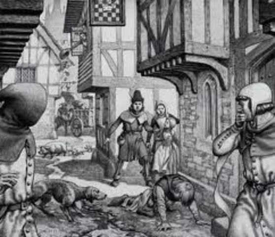 Black Death Begins in Europe