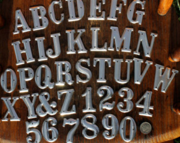 Gutenberg began printing with individually cast metal letters