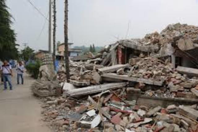 Lusan China earthquake