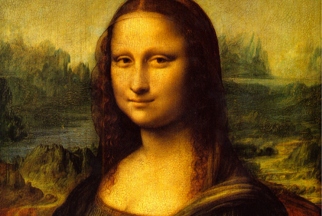 Da Vinci Paints the "Mona Lisa"