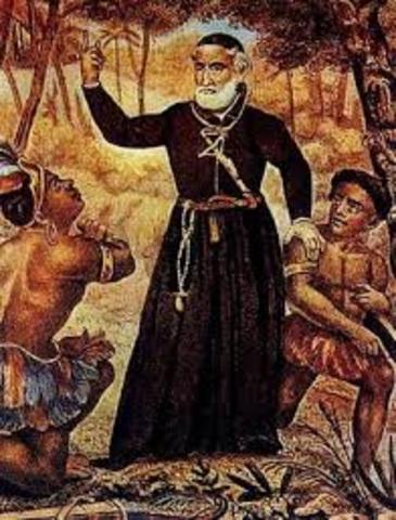 Primera etapa: La evangelizacion. Reducciones jesuitas de indios guaraníes