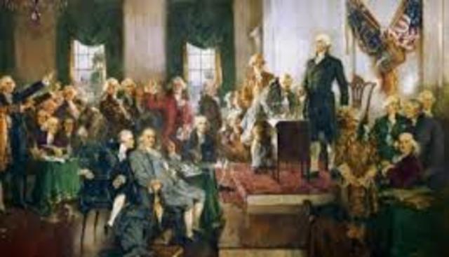 U.S govt under the constitution begins.