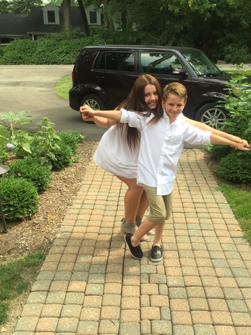 My brother was born!