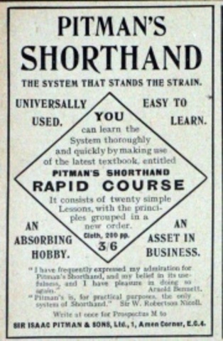 Correspondence Education: Isaac Pitman