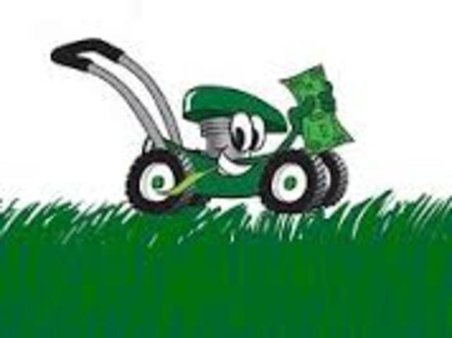 mowing money