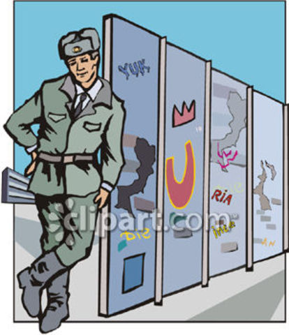 Berlin Wall Construction Begins