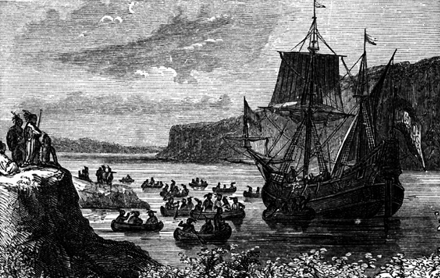 Henry Hudson "discovers" NY