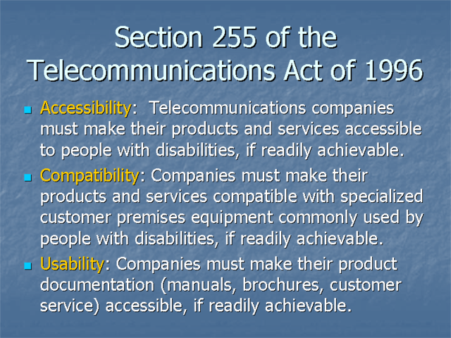 Telecommunications Act