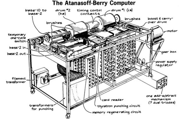 First computer to store information