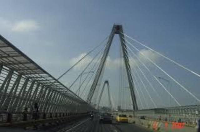 Viaducto de Dosquebradas "César Gaviria Trujillo”, en Pereira, Premio Nacional de Ingeniería, (1998)