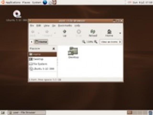 tercera  versión ubuntu  5.10