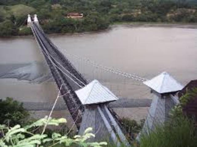 Puente de Occidente Santa Fe de Antioquia (1895)